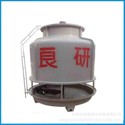 厂家20吨圆形玻璃钢冷却塔散热水塔注塑机凉水塔