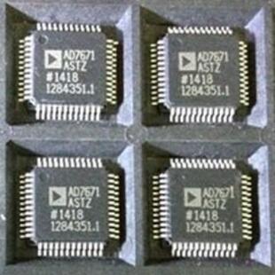 AD7671ASTZ 数模转换器芯片 QFP 封装 AD7671A AD7671