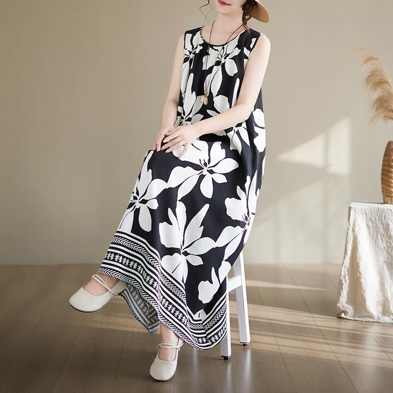 2026新款棉绸睡裙女夏季气质高档家居服漂亮人造棉妈妈睡衣可外穿