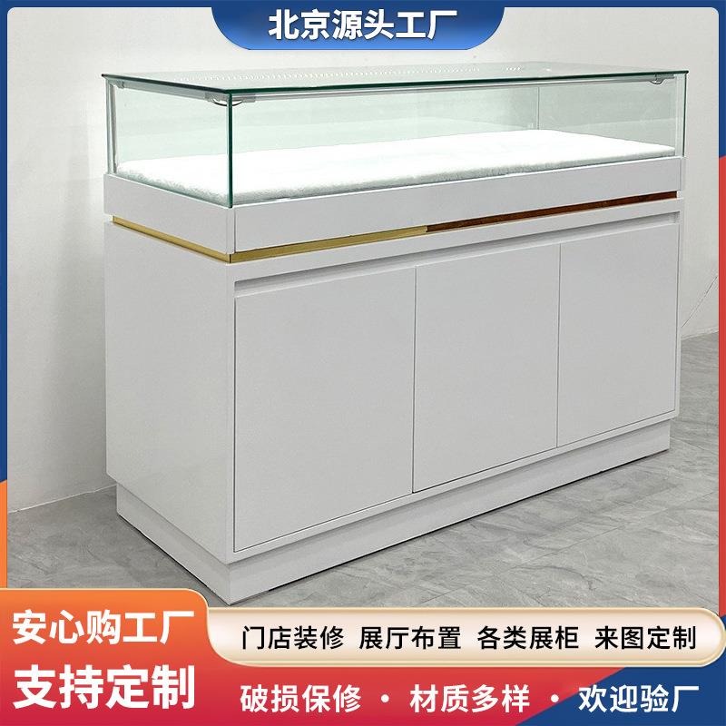 博物馆玻璃展示柜古董玉器文物展览柜纪念馆展厅产品陈列柜台制定