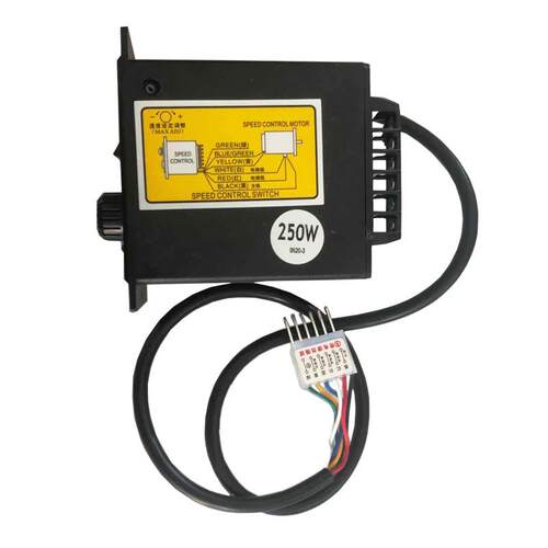 US52调速器60W250W120W400W减速电机单相交流220v速度控制器开关