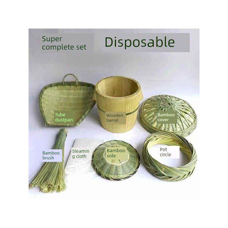 四川竹制蒸笼蒸米饭木桶蒸米饭工艺品老式竹编自然手工蒸笼竹根蒸