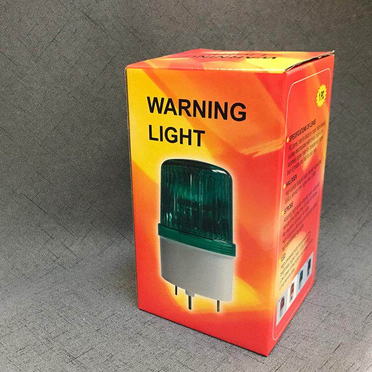LTE-6101J旋转式报警灯LED声光报警器DC12V 24V 220V岗亭警示灯