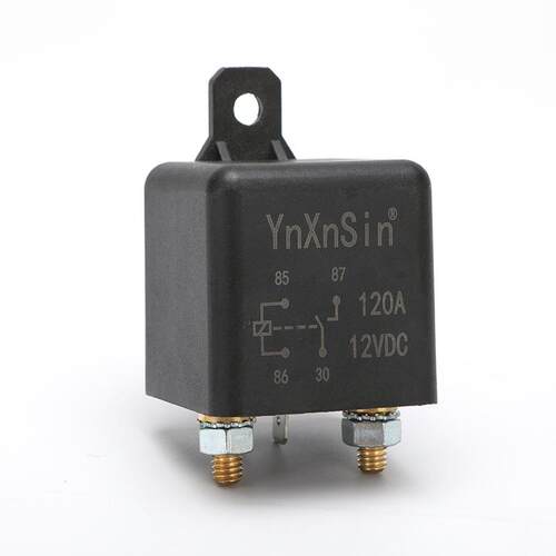 200A汽车继电器大电流电瓶电源改装专用直流启动继电器12V24V250A