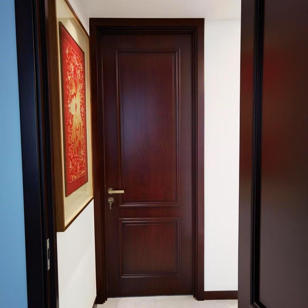 室内实木门新中式法式套装门房间门卧室门烤漆门别墅全屋家具定制