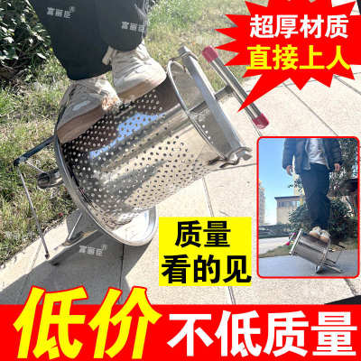 压蜜机不锈钢小型家用榨蜜机土蜂蜜压榨机中蜂蜜榨汁器打糖榨蜡机