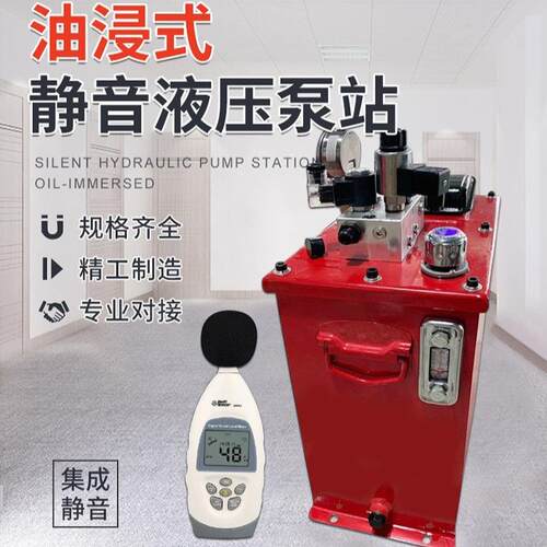 油浸式液压泵站别墅家用电梯无噪音压力机械成套液压站系统