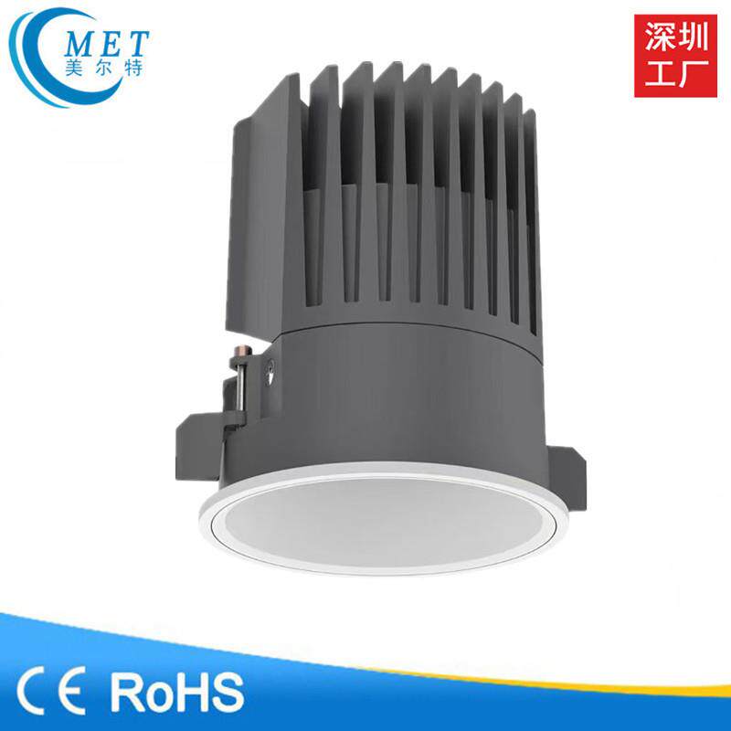厂家直销 2025新款窄边工程COB射灯嵌入式 20W30W40W60W工程射灯