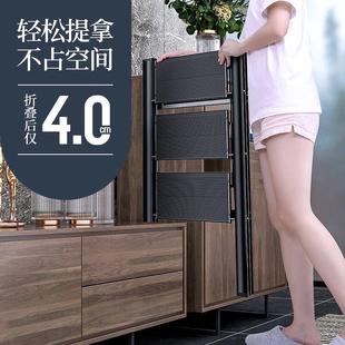 肯泰家用多功能折叠梯子加厚铝合金人字梯花架三步楼梯便携小梯凳