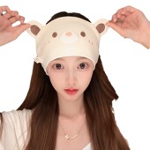 月子帽子女秋冬季 大头围坐月子产妇帽防风吸汗不勒头月子头巾发带