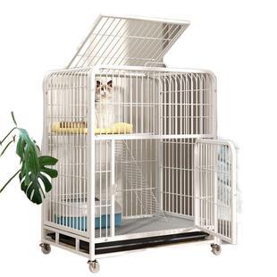 简易猫笼巨猫笼特大号猫笼猫咪窝房子猫舍小型号两层三层猫别墅