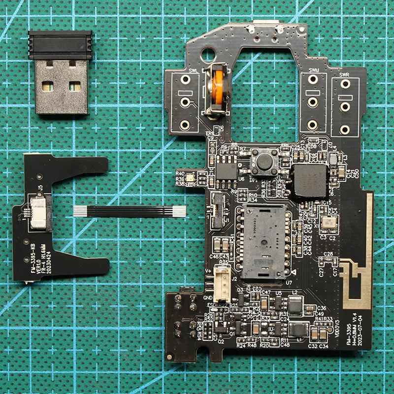 喵呜外设喵板finalmouse 3395 4k替换型PCB板DIY半成品图片