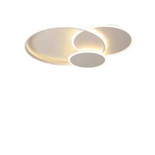 客厅吸顶灯现代简约大气2025年新款 圆环主灯北欧灯具全屋套餐组合