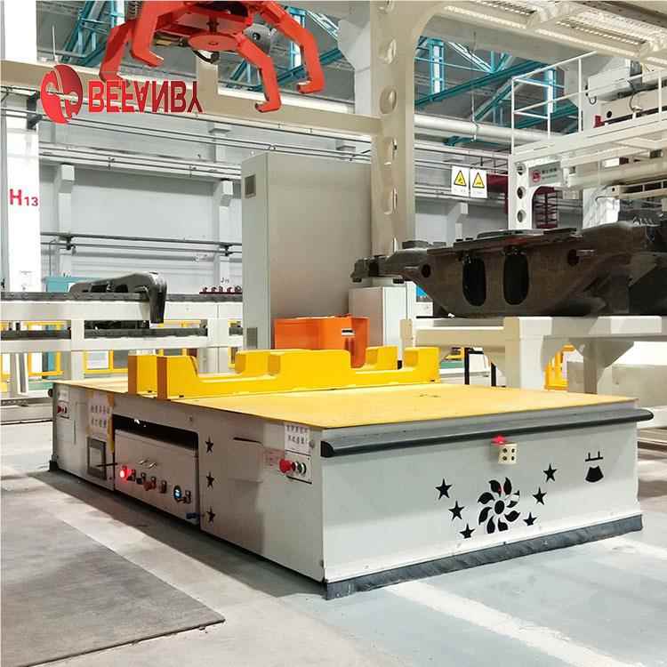 台升面液压降装置gv自569动化小板车plc编程控制a导航周转车电动