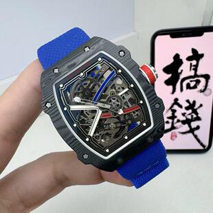 私人定制6702轻薄7.80mm男士 全自动机械手表镂空男表夜光运动时尚