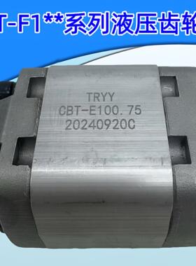 TRYY齿轮泵CBT-E100.19/E100.26/E100.38/E100.45/E100.60E100.75