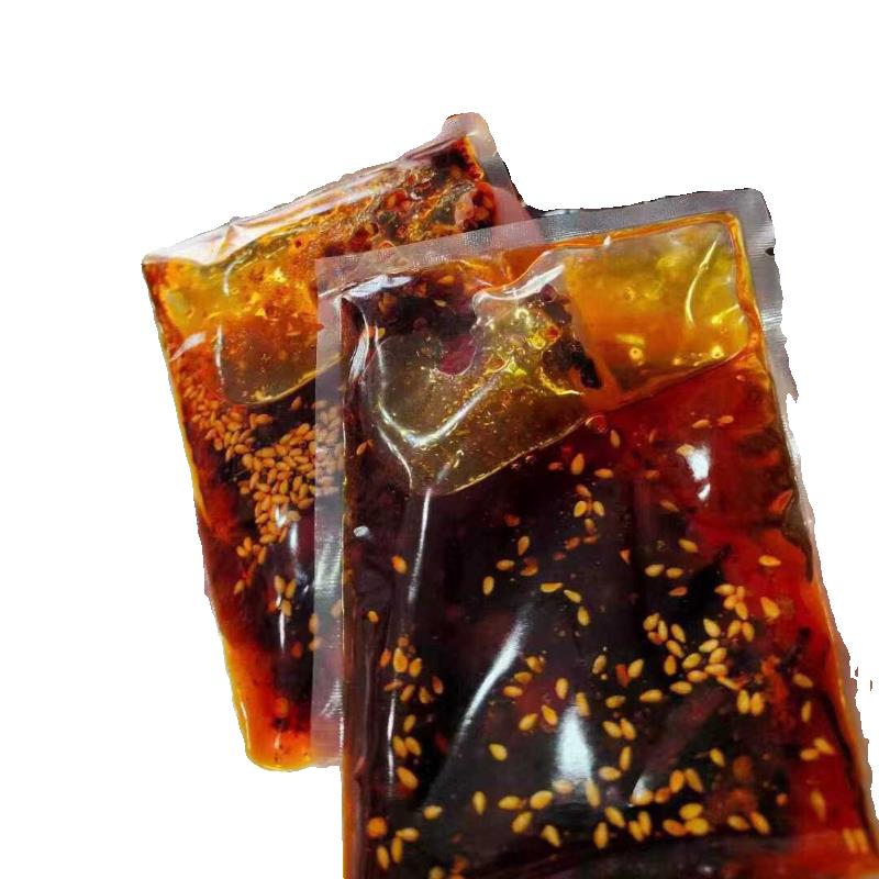 红油米皮油辣椒陕西汉中米面皮用独立外卖小包装油泼辣子红油凉拌