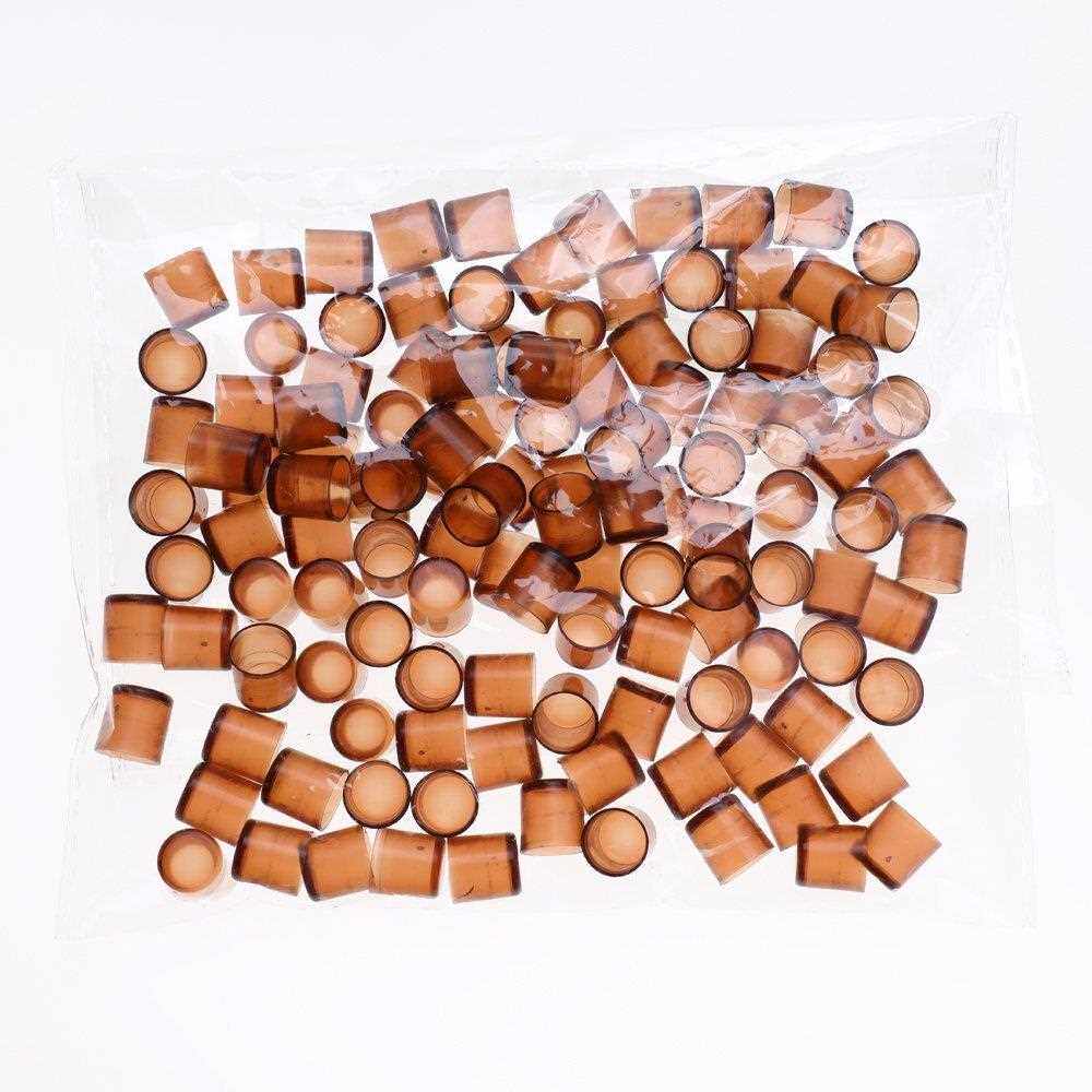 新款直销育王台 出口棕色王台基 塑料育王杯 育王工具 养蜂用1000