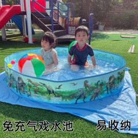 大型户外家庭游泳池圆形，加厚免充气超大号水池儿童婴儿游泳池家用