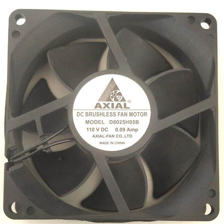 Axial铁路机车散热风扇 DC110V/220V风机 80*80*25mm直流散热风扇