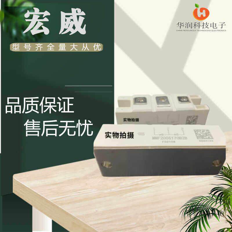 全新宏微MMF200S170B2B平板型可控硅 晶闸管 功率模块 电子元器件