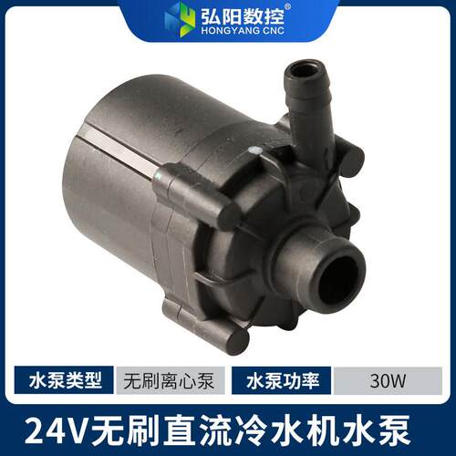 无刷直流水泵DC24V无刷马达P450424D05冷水机专用水泵30W小水泵