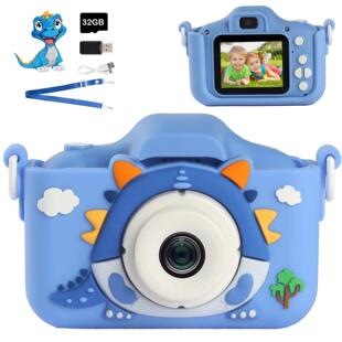 Children Camera Cartoon Toys 1080P HD Digital Camera for Boy