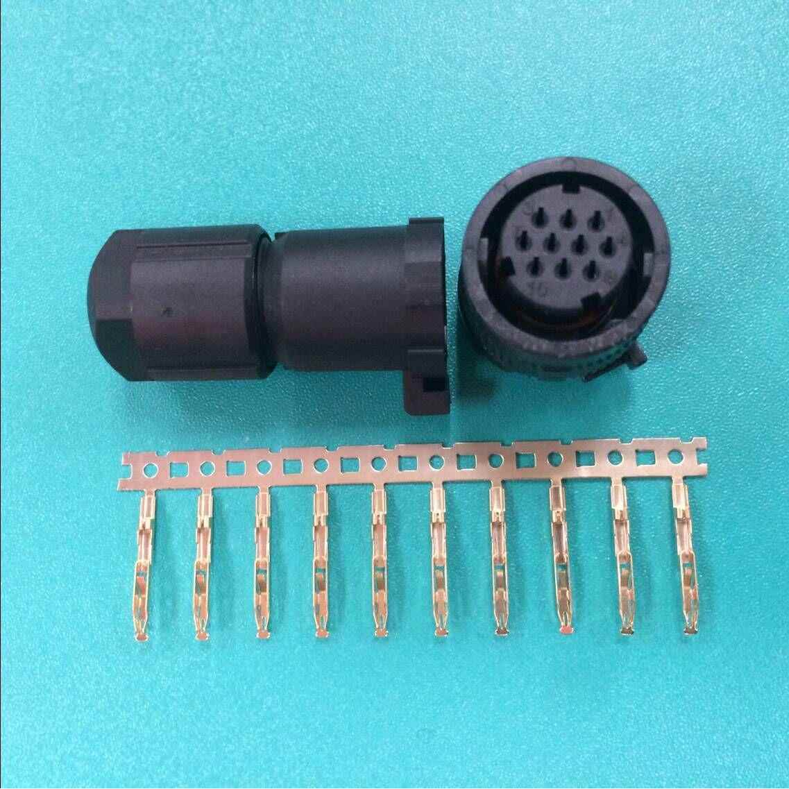 FANUC发那科编码器插头10芯伺服电机插头 刹车4芯 18-10S 22-22S图片
