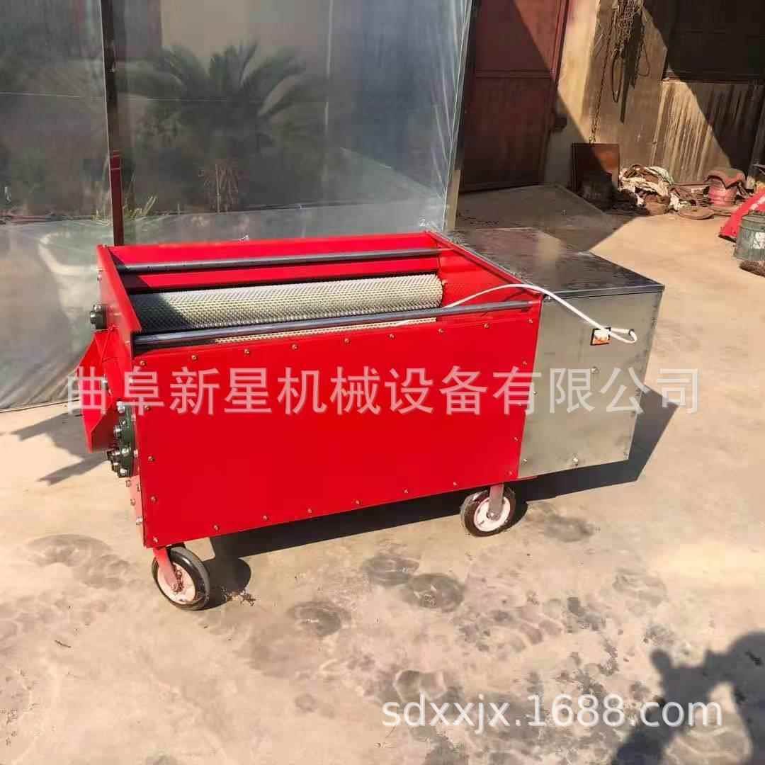 青核桃分离剥脱皮清洗体机时省省力机青核桃脱壳去青皮SNQ一机