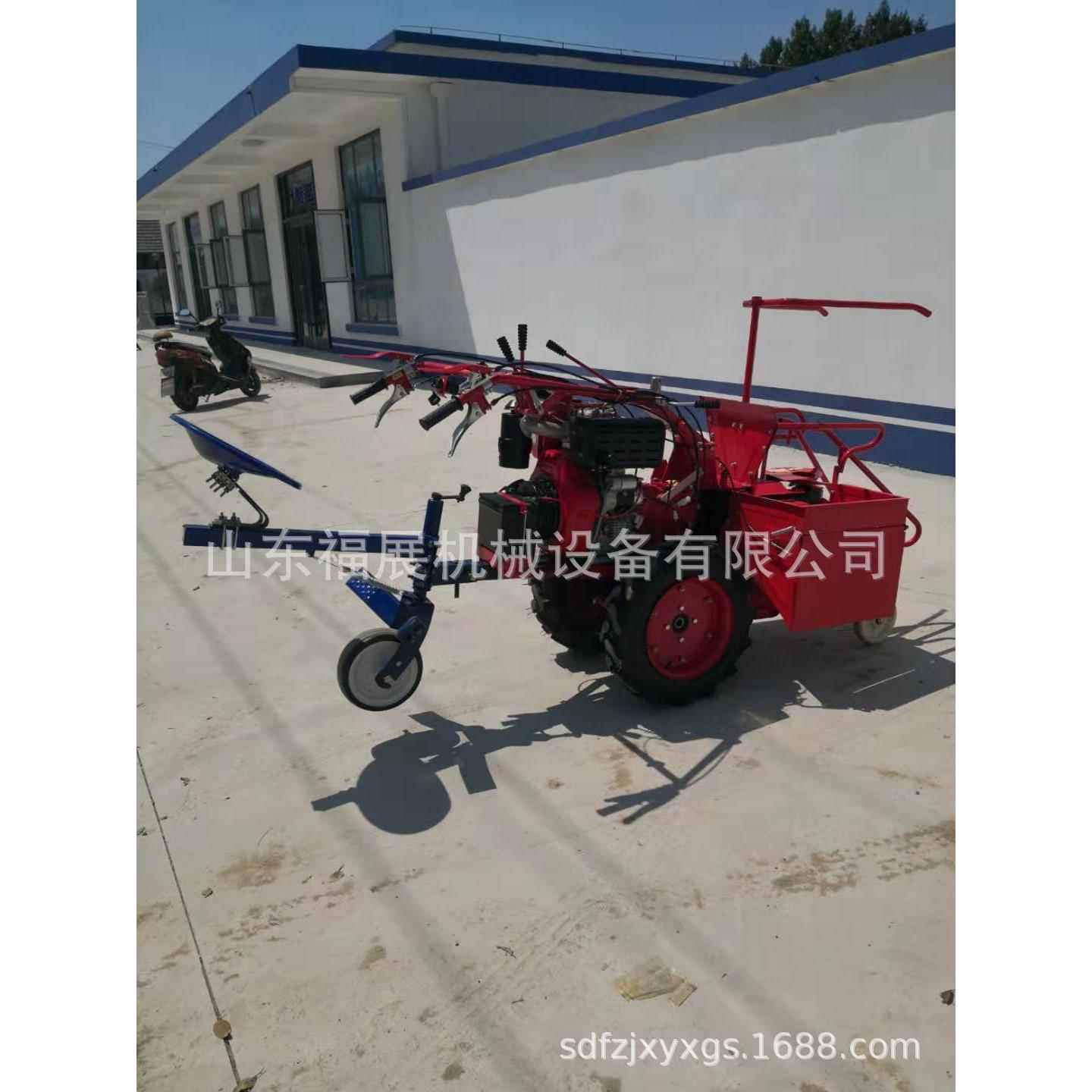 手扶玉米收获机价格 小型农用手扶旋耕机 15马力手扶拖拉机厂家