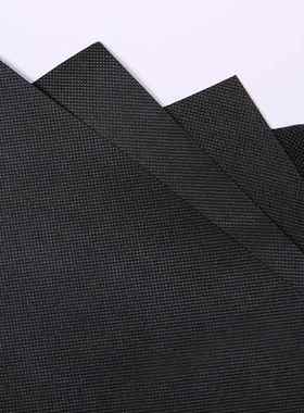 黑色新材料无纺布隔间工程防水防尘布背景布衬里枕头芯床单织物