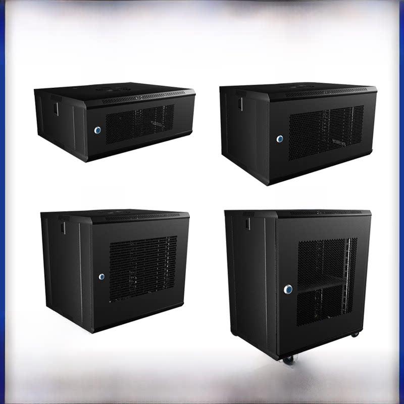 2u4u6u网络机柜小型标准19英寸9u12u壁挂墙柜家用交换机22u弱电箱配件