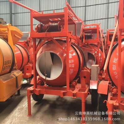 云南JZC350爬山虎搅拌机21米爬梯搅拌机全自动液压提升搅拌机