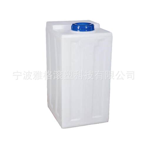 雅格供应120L立式方形加药箱污水处理搅拌桶PAC溶药桶