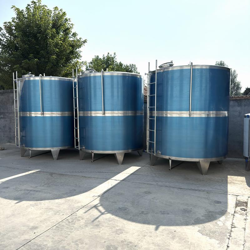 立式不锈钢储1酒罐 0吨白酒储存级罐米酒储存容器 MJGM-10T食品储