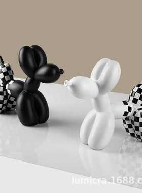 气球狗网红摆件北欧轻奢客厅电视柜少儿房桌面布置创意家居装饰品