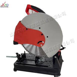 带底座钢筋冷切锯手持款建筑工地圆锯机角钢槽钢圆锯片切割机
