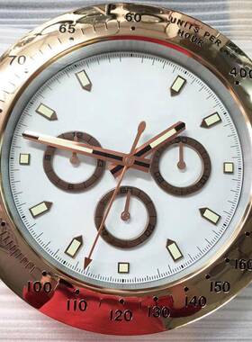 大号金色创意挂钟客厅时尚钟表简约轻奢金属时钟挂墙家用挂表