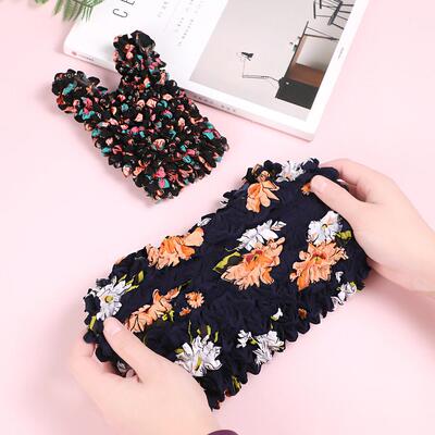 Creative flower bubble bag high storage bag tote bag