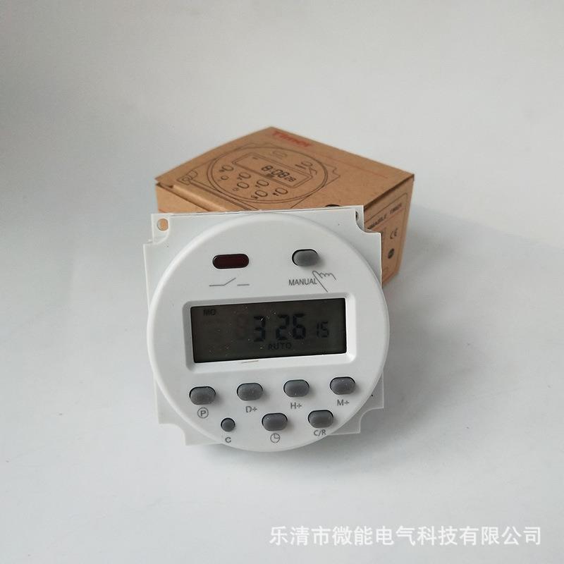 CN101A 微电脑时控开关微型电脑断路英文自动断电广告定时器