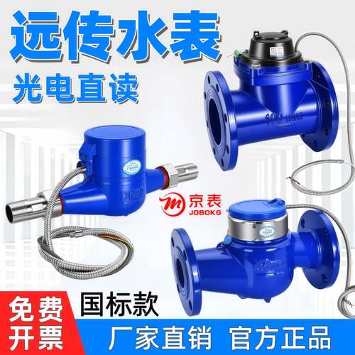 智能远传水表光电直读有线无线RS-485通讯Modbus协议电子远程抄表