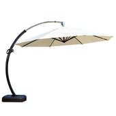 户外遮阳伞大型商业别墅罗马伞游乐园欧式 大弯杆庭院太阳伞3.5米