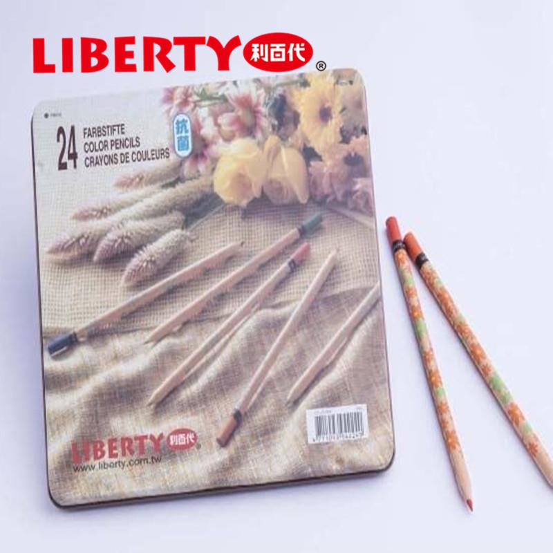 LIBERTY优你客利百代原木色铅笔24色/CC-224