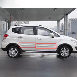 适用长安CX20车门装 饰板车门防擦条总成车身防刮条CX20防撞条带漆