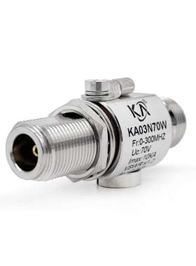 KA03N70W天馈避雷器N母转N母N-KK射频同轴防雷器1000W馈线300MHz