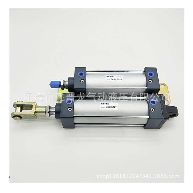 亚德客型SC标准气缸 SC100-100X25X50X75X100X125X150X200X300