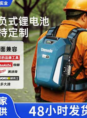 21V40V48V背包锂电池割草机绿篱机吹风机电锯大扳手园林工具电池
