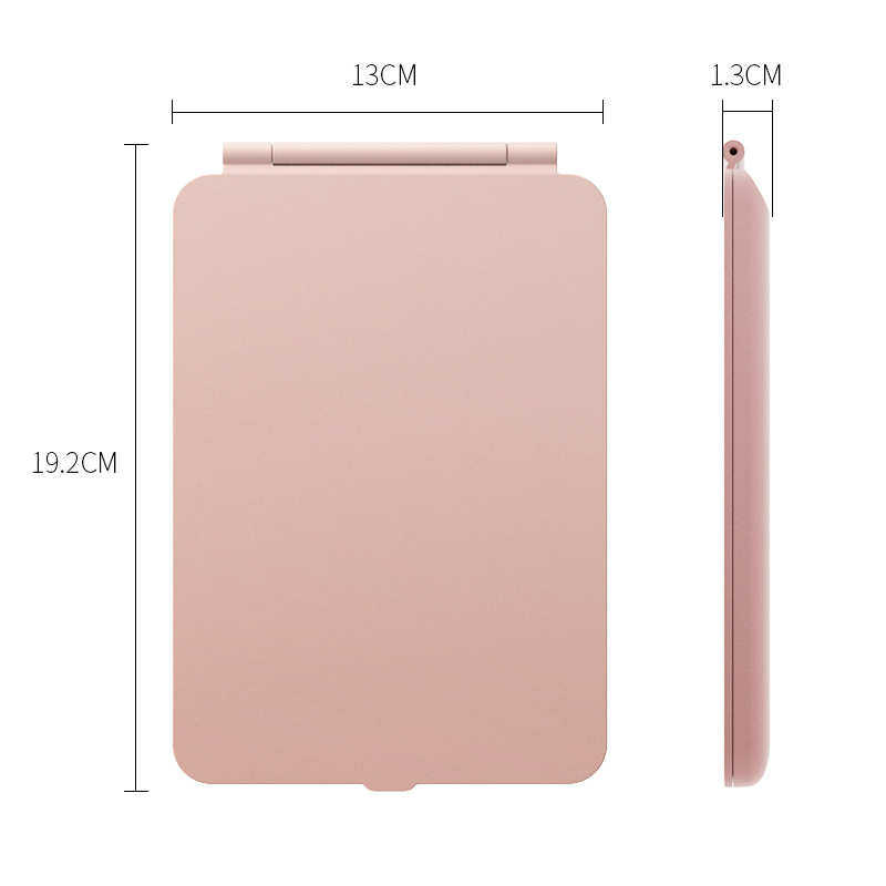 台式单面led化妆镜触控开关四周灯光小体积便携式化妆镜