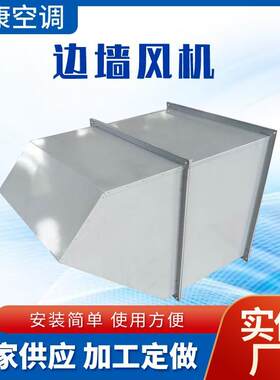 厂房车间侧墙壁排风机WEXD-250E4玻璃钢边墙排风机防爆型边墙风机