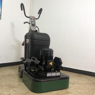 660 变频固化地坪研磨机水泥地面环氧打磨机10kw免修边 680手推式